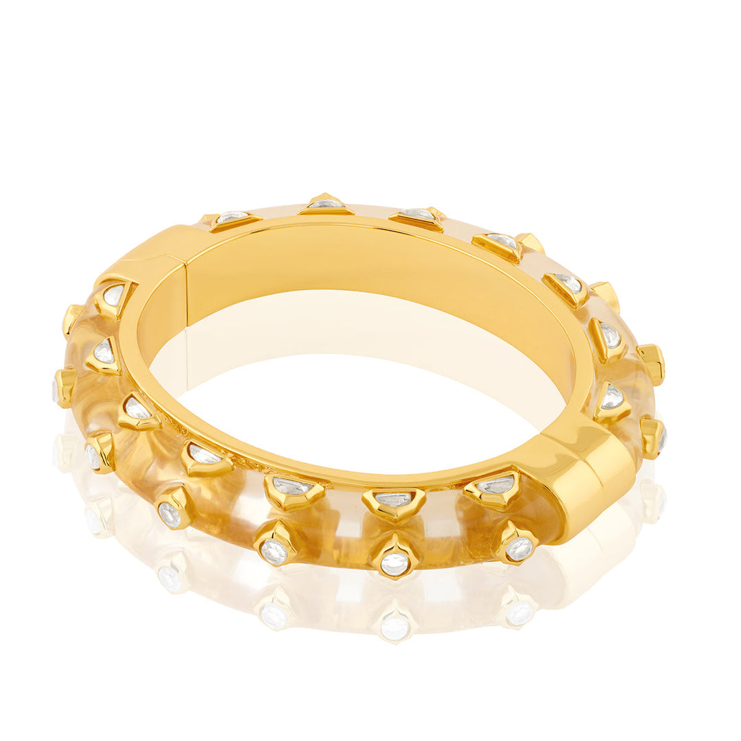 Gold Mirror Boondein Bangle