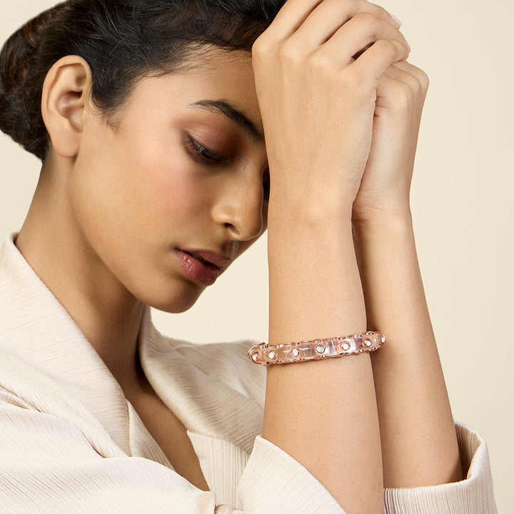 Rose Mirror Boondein Bangle