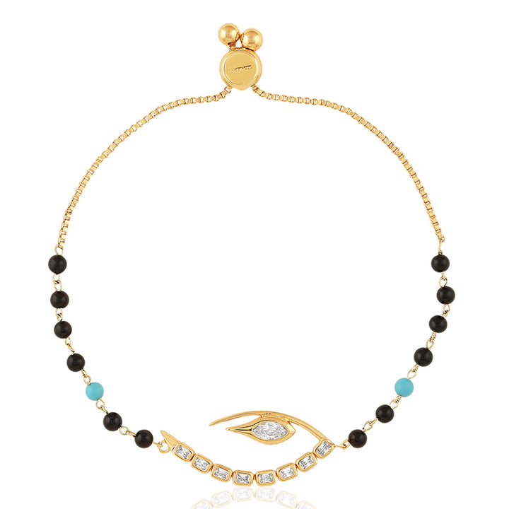 Tennis Eye Bolo Bracelet