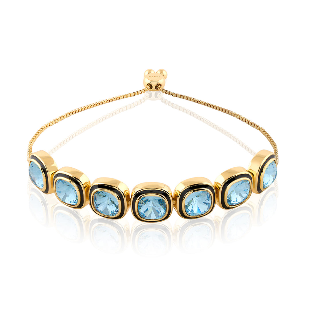 Aqua Goals Bolo Bracelet