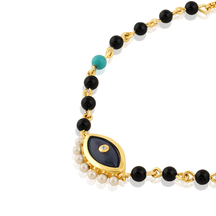 Turquoise Eye Bracelet