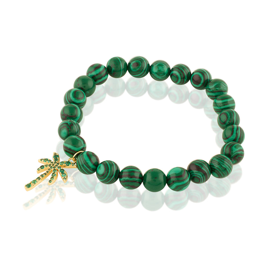 Malachite Palm Bracelet