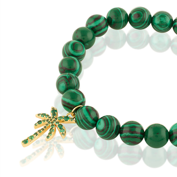 Malachite Palm Bracelet
