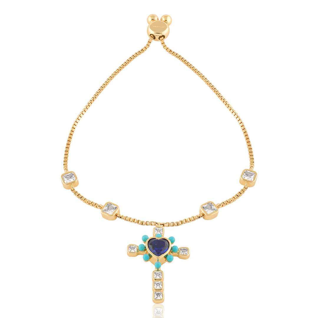 Cross My Heart Bracelet