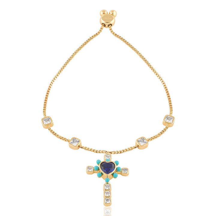 Cross My Heart Bracelet