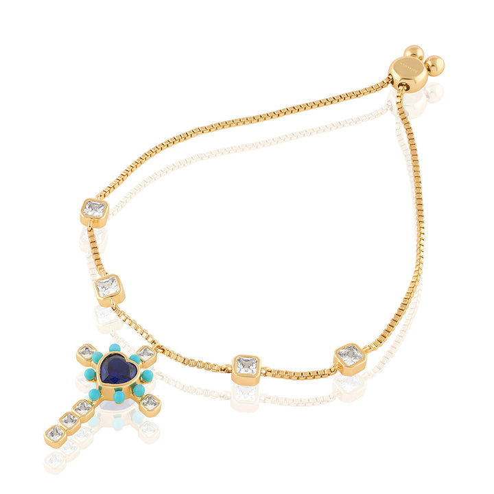 Cross My Heart Bracelet