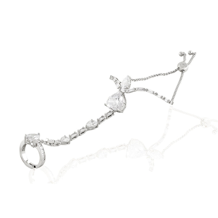 Celeste Heart Bolo Bracelet