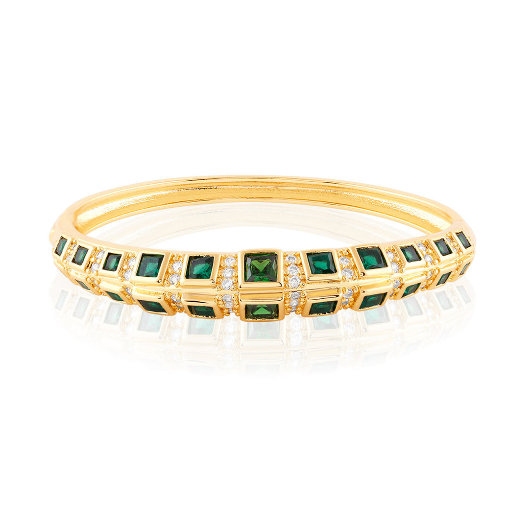Tales In Gold Green Wristwear