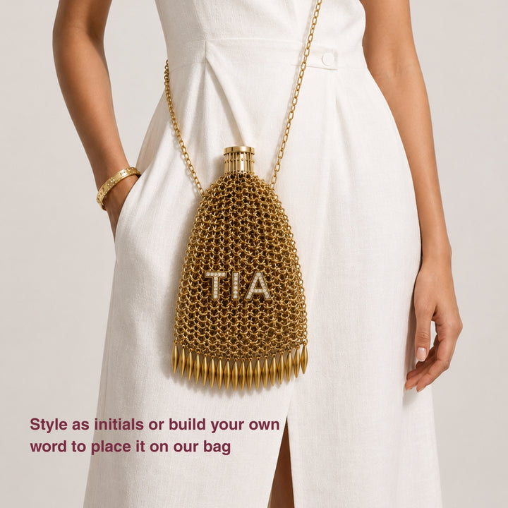 Alphabet Bag Charm