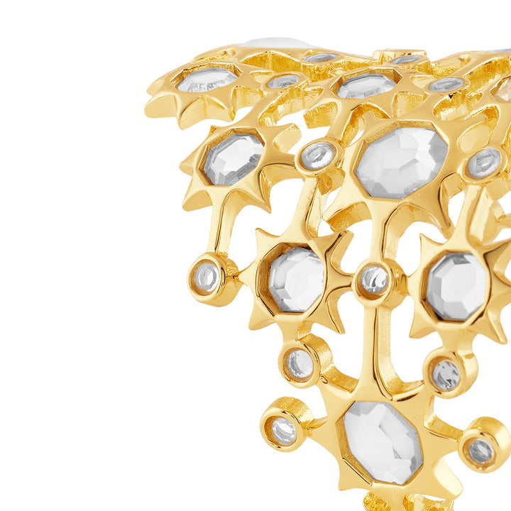 Celeste Mirror Statement Cuff