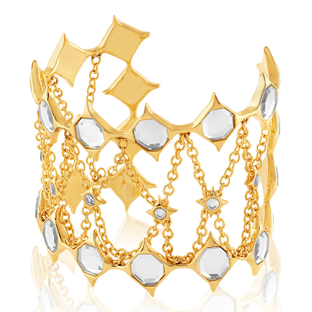 Angel Dust Mirror Statement Cuff