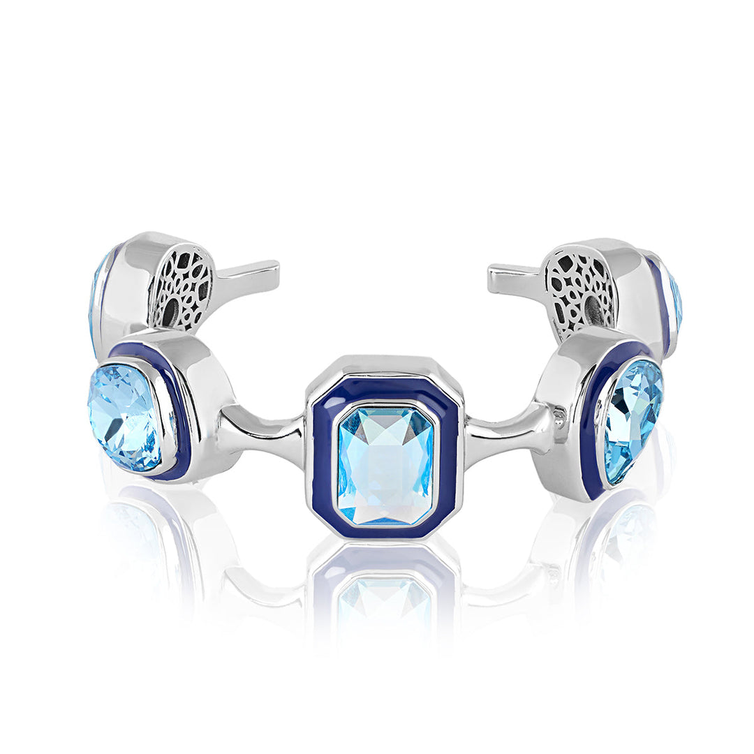 Banger Aquamarine Crystal Cuff