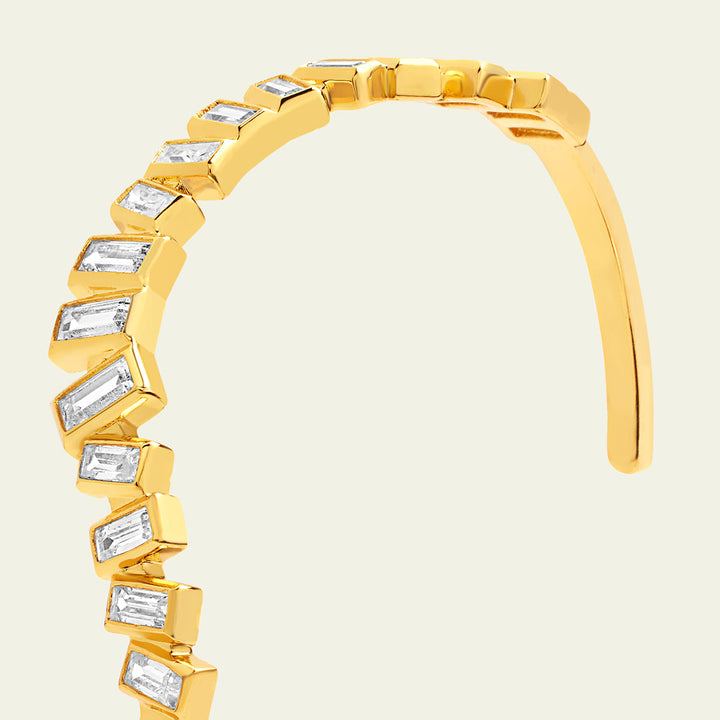 Gold Wave Cuff 