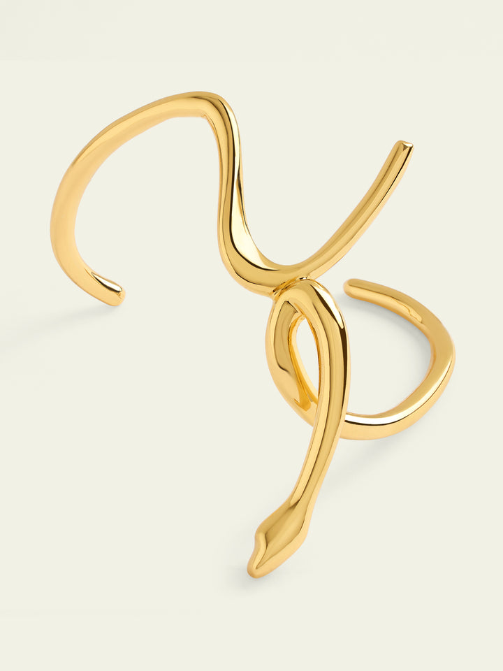 Gold Slither Cuff
