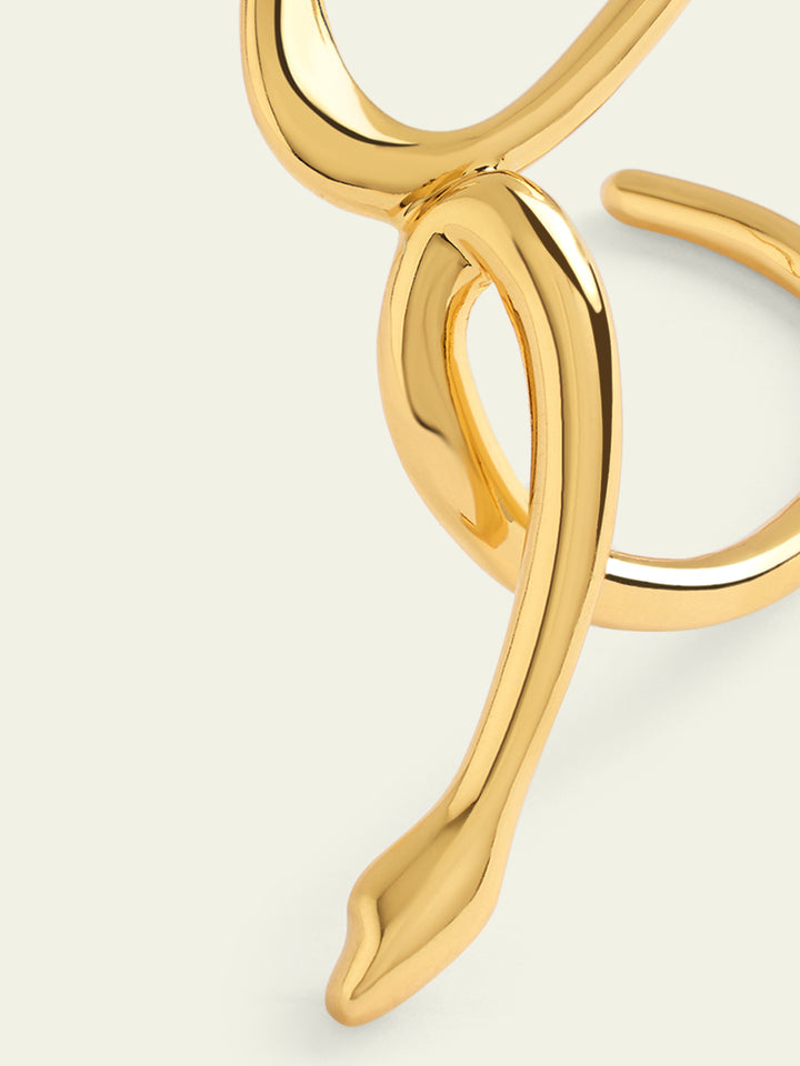 Gold Slither Cuff