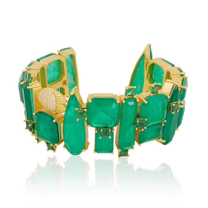 Emerald Dreams Statement Cuff