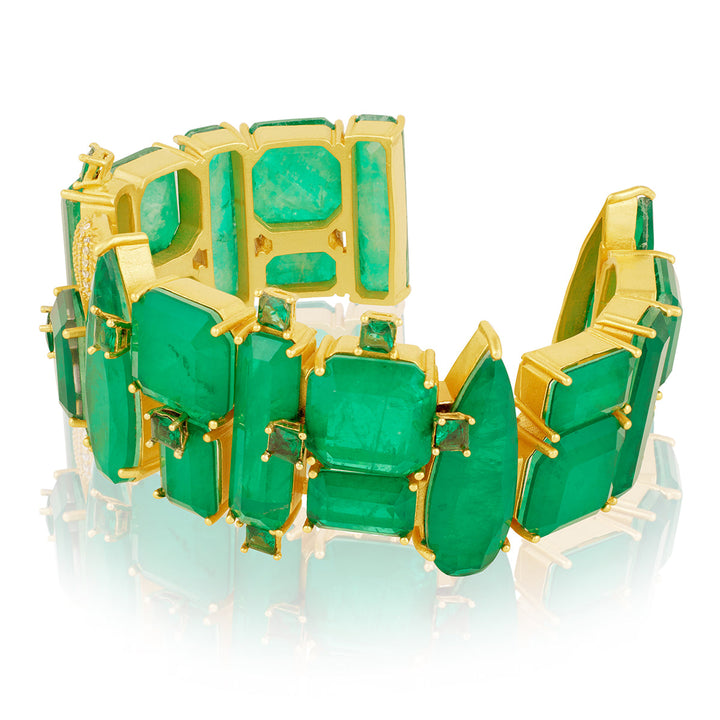 Emerald Dreams Statement Cuff