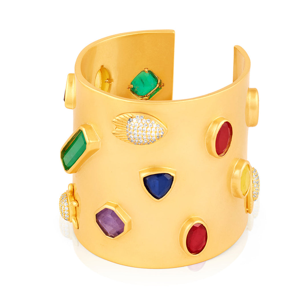 Gemstones Armor Cuff