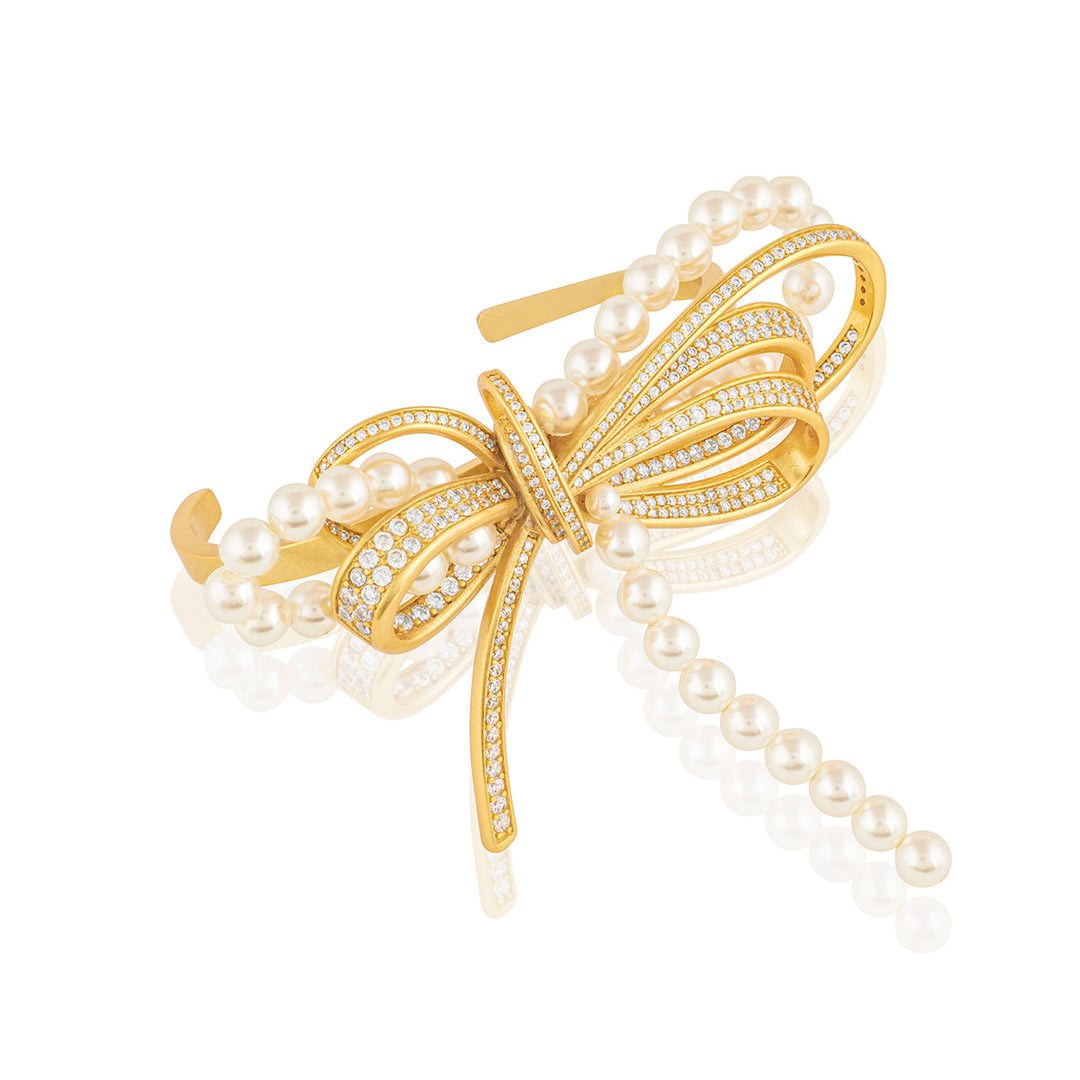 Demure Bow Cuff