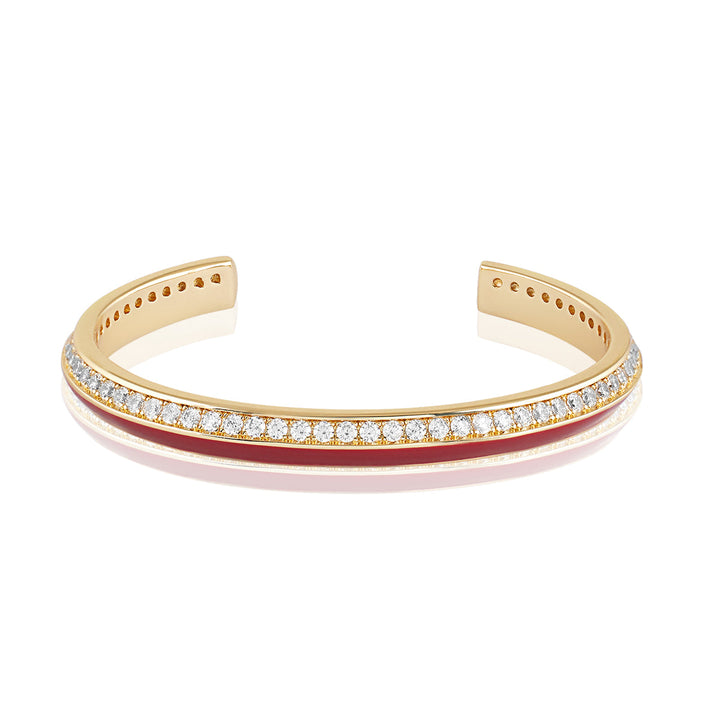 Ruby Disco Cuff Bracelet