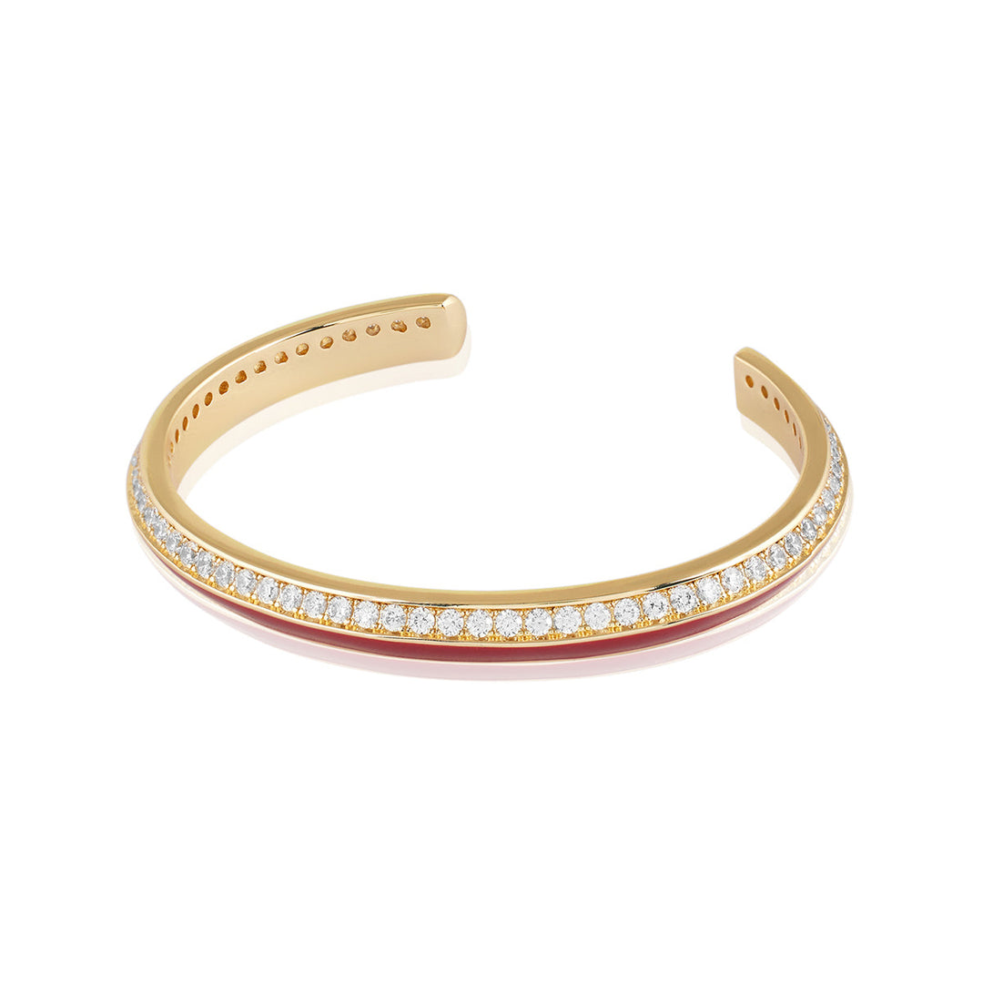 Ruby Disco Cuff Bracelet