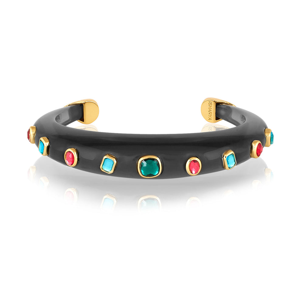 Midnight Resin Slim Cuff 