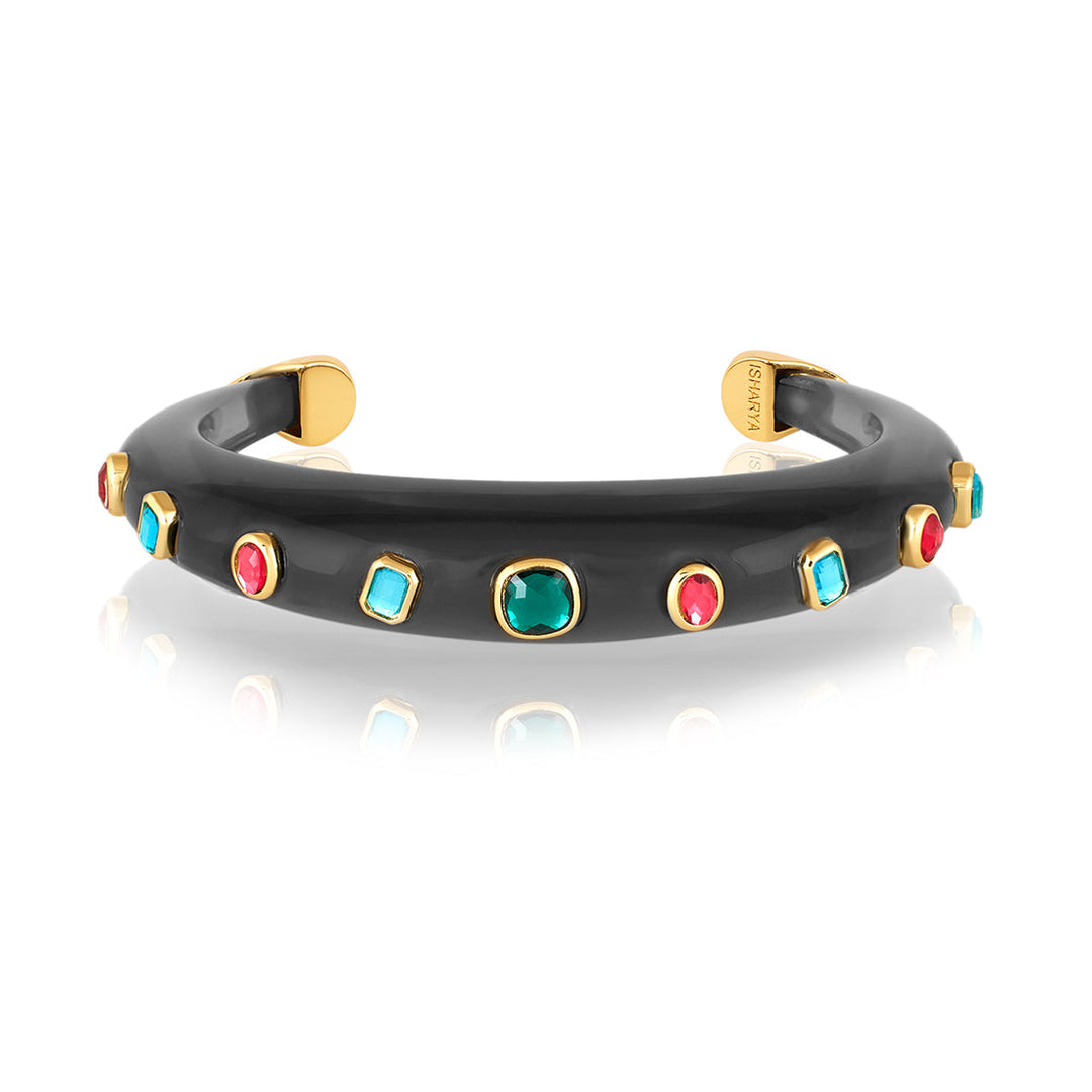 Midnight Resin Slim Cuff 