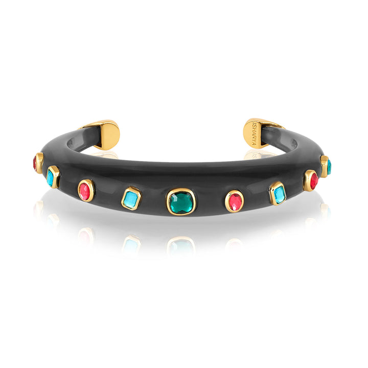 Midnight Resin Slim Cuff 