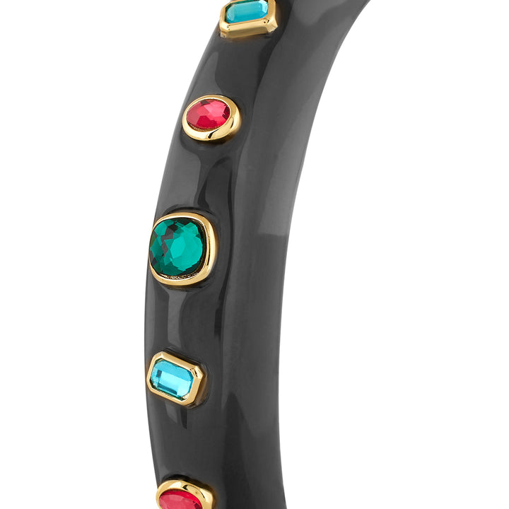 Midnight Resin Slim Cuff 