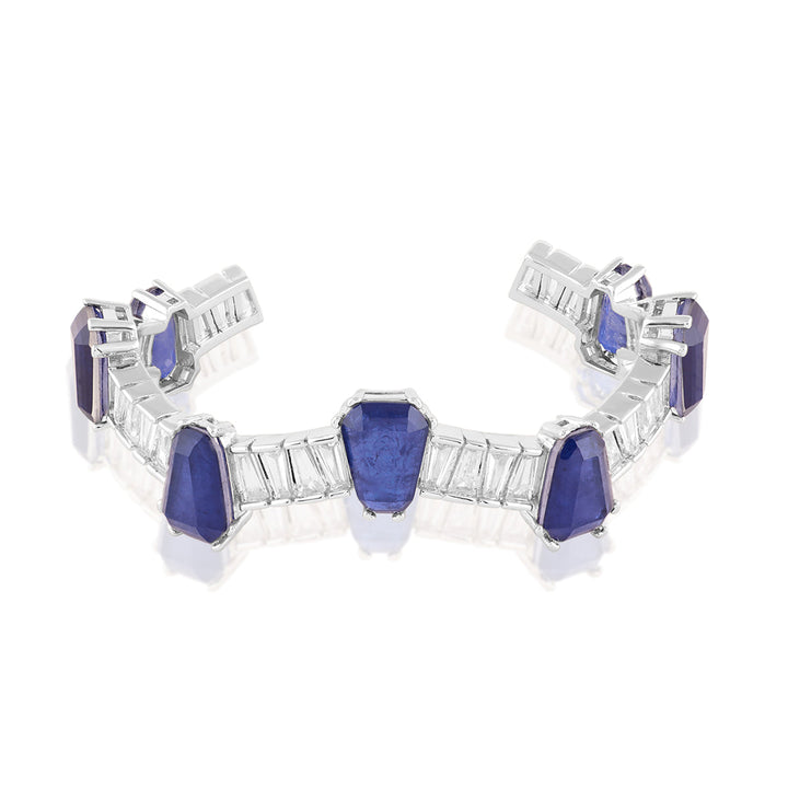 Harlow Sapphire Cuff Bracelet