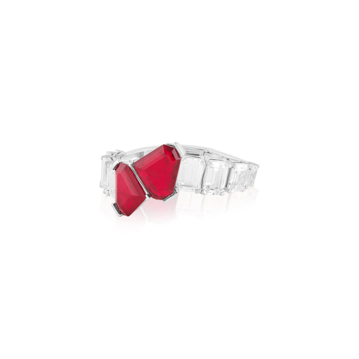 Irisa Ruby Cuff Bracelet