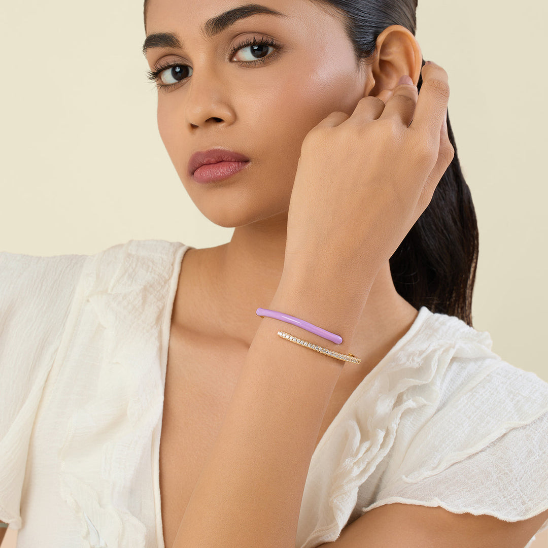 Golden Folklore Purple Wristwear