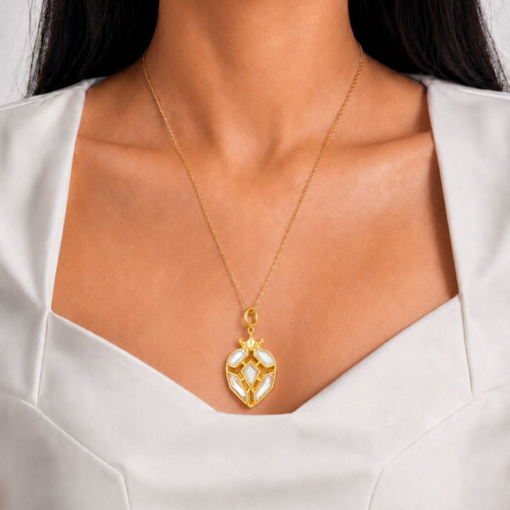 Berry Mirror Versatile Charm Necklace