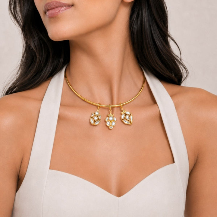 Berry Mirror Versatile Charm Necklace