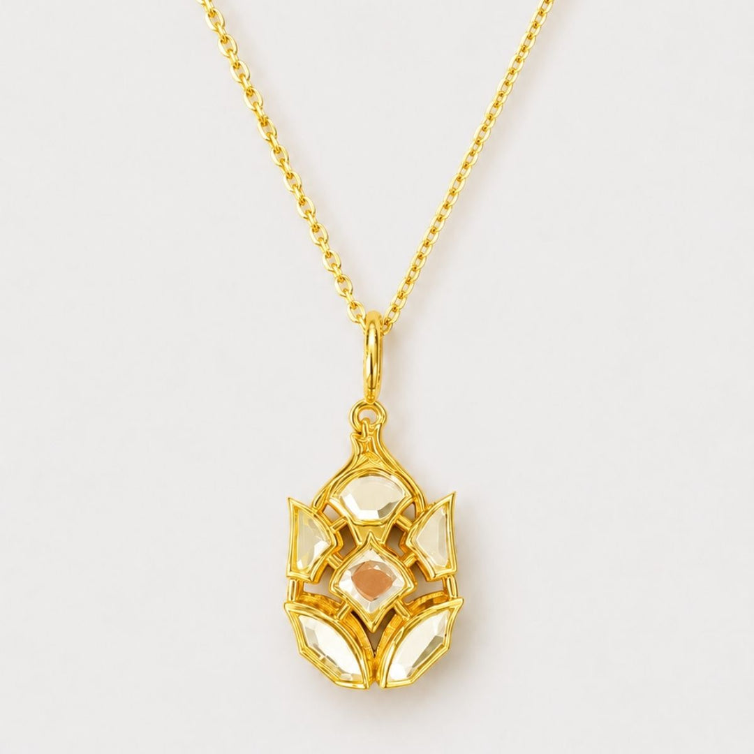 Pine Mirror Versatile Charm Necklace