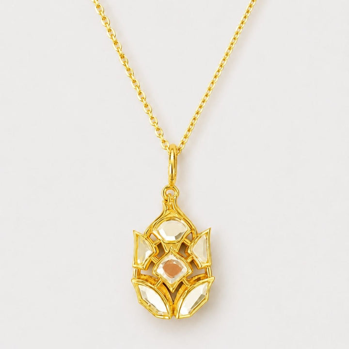Pine Mirror Versatile Charm Necklace