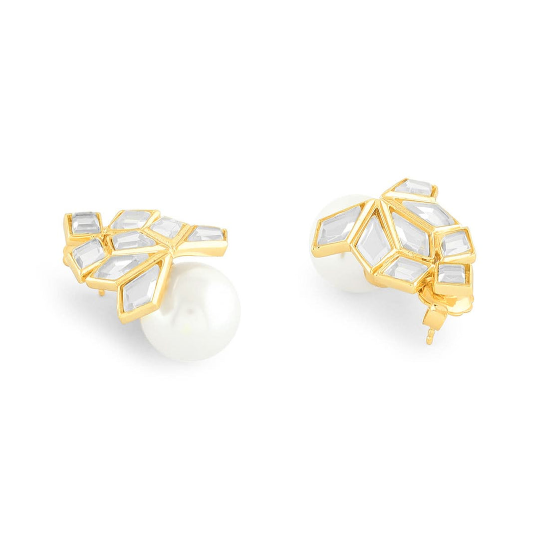 Yellow Drop Earring for Women by Isharya | Modern Indian Jewellery