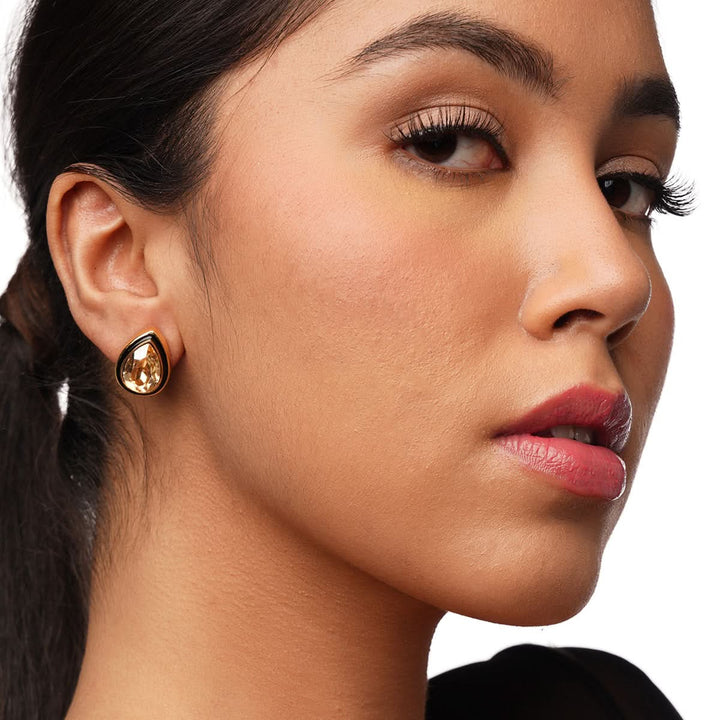 Bling Crystal Studs for Women by Isharya | Modern Indian Jewellery