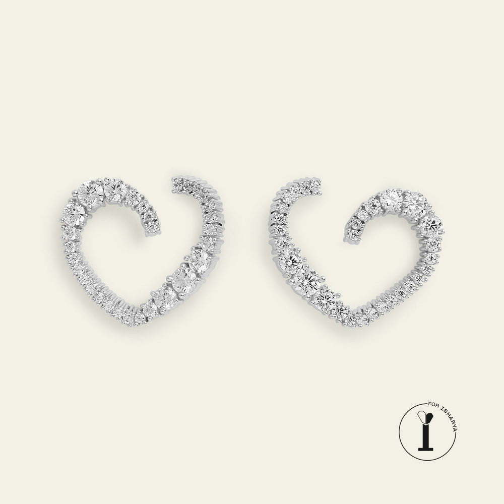 Mini Heart Studs 