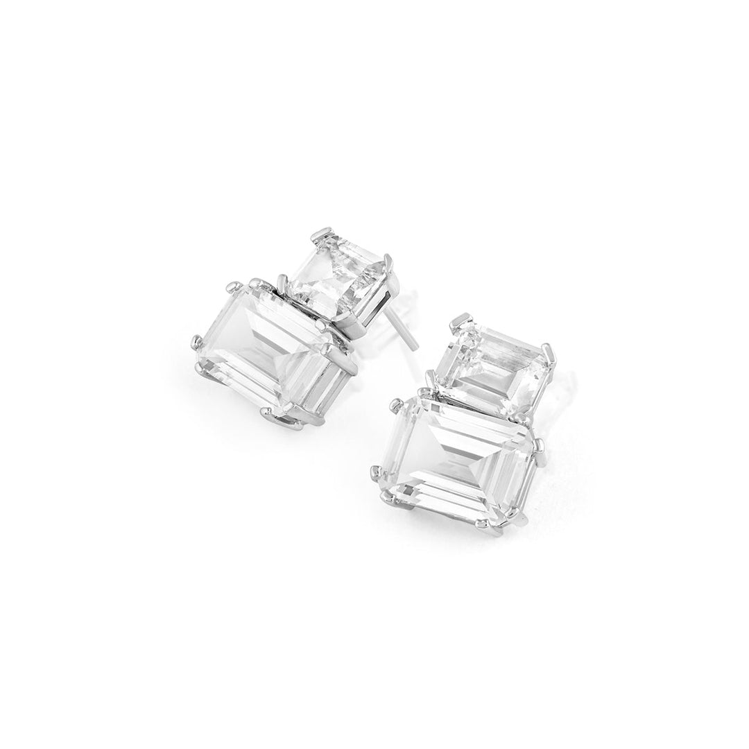 Libra Diamond Drop Earrings