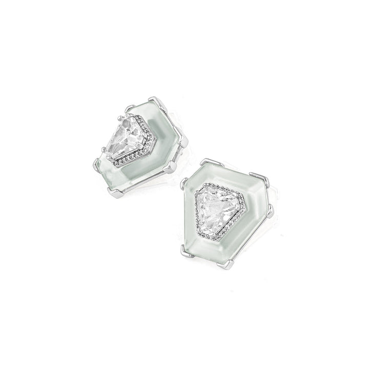 CZ Resin Statement Studs