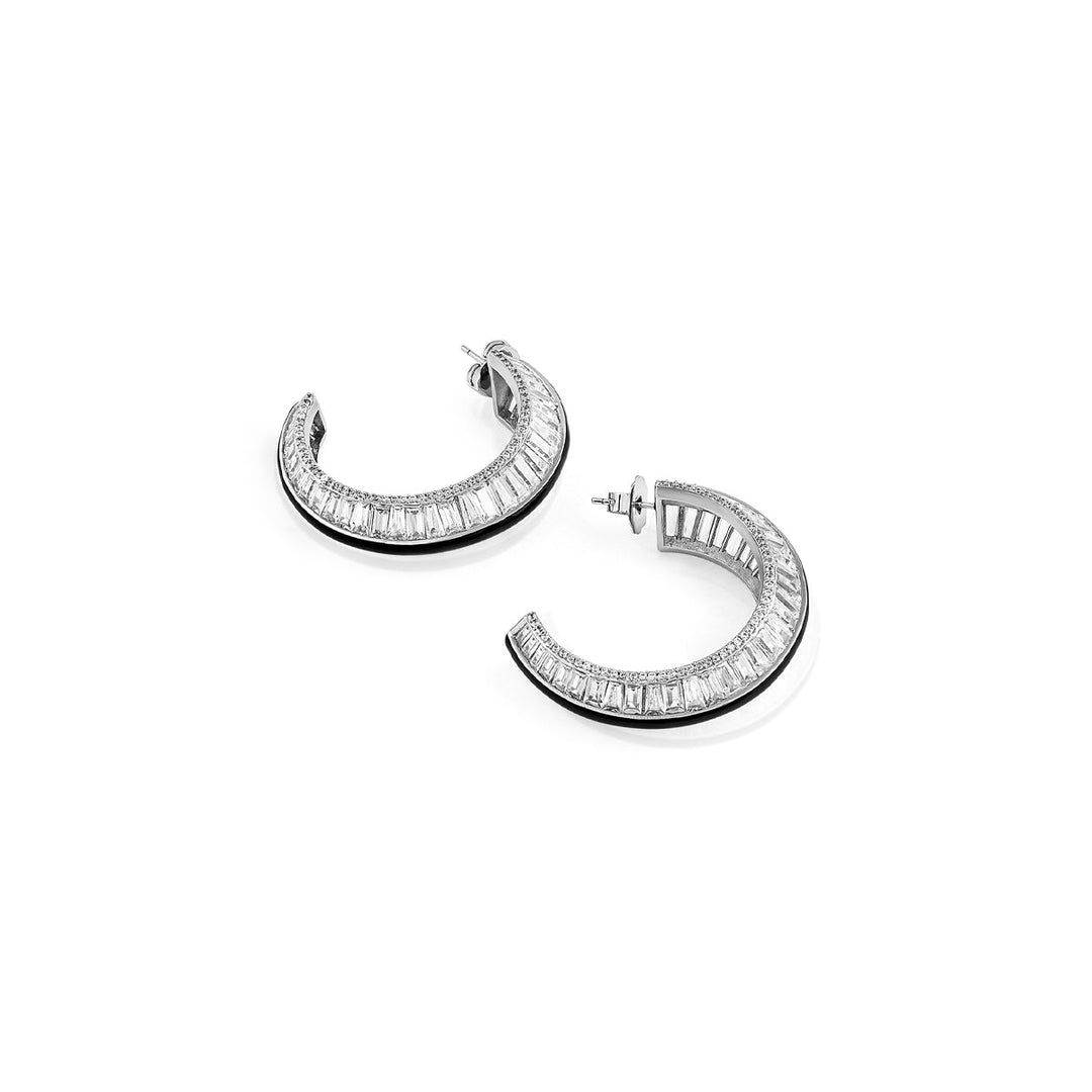 Radiant Hoop Earrings