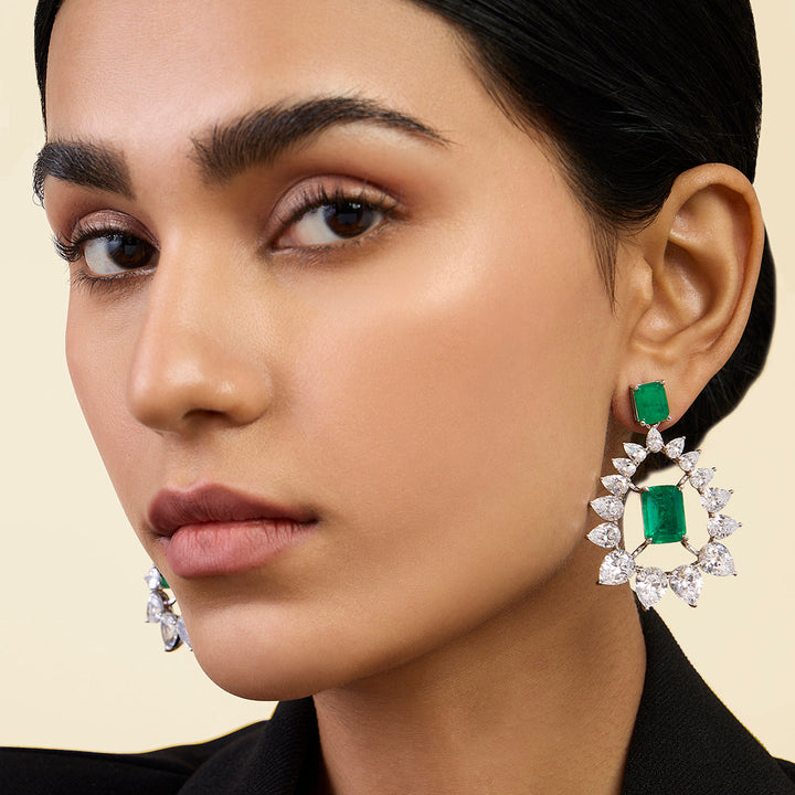 Indian Chandelier Statement Earrings