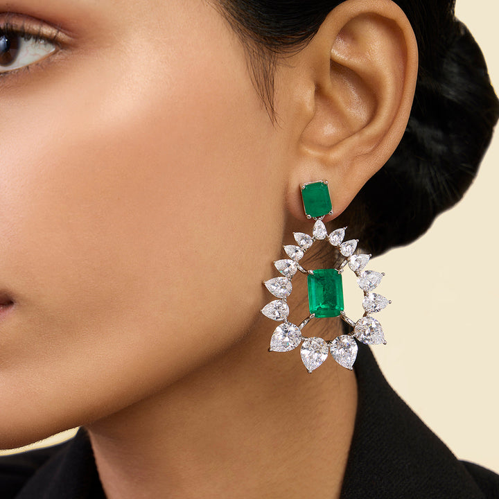 Indian Chandelier Statement Earrings