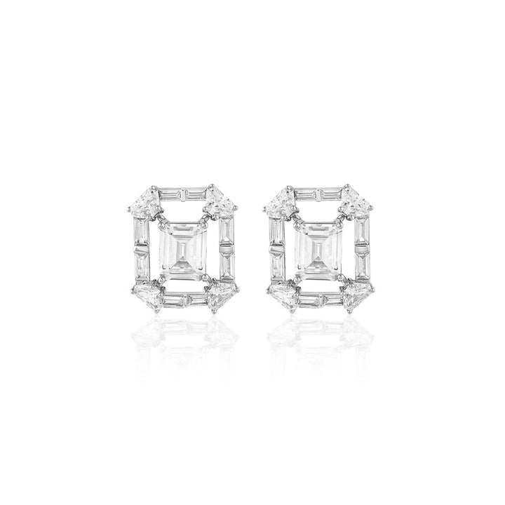 Diamond Halo Studs