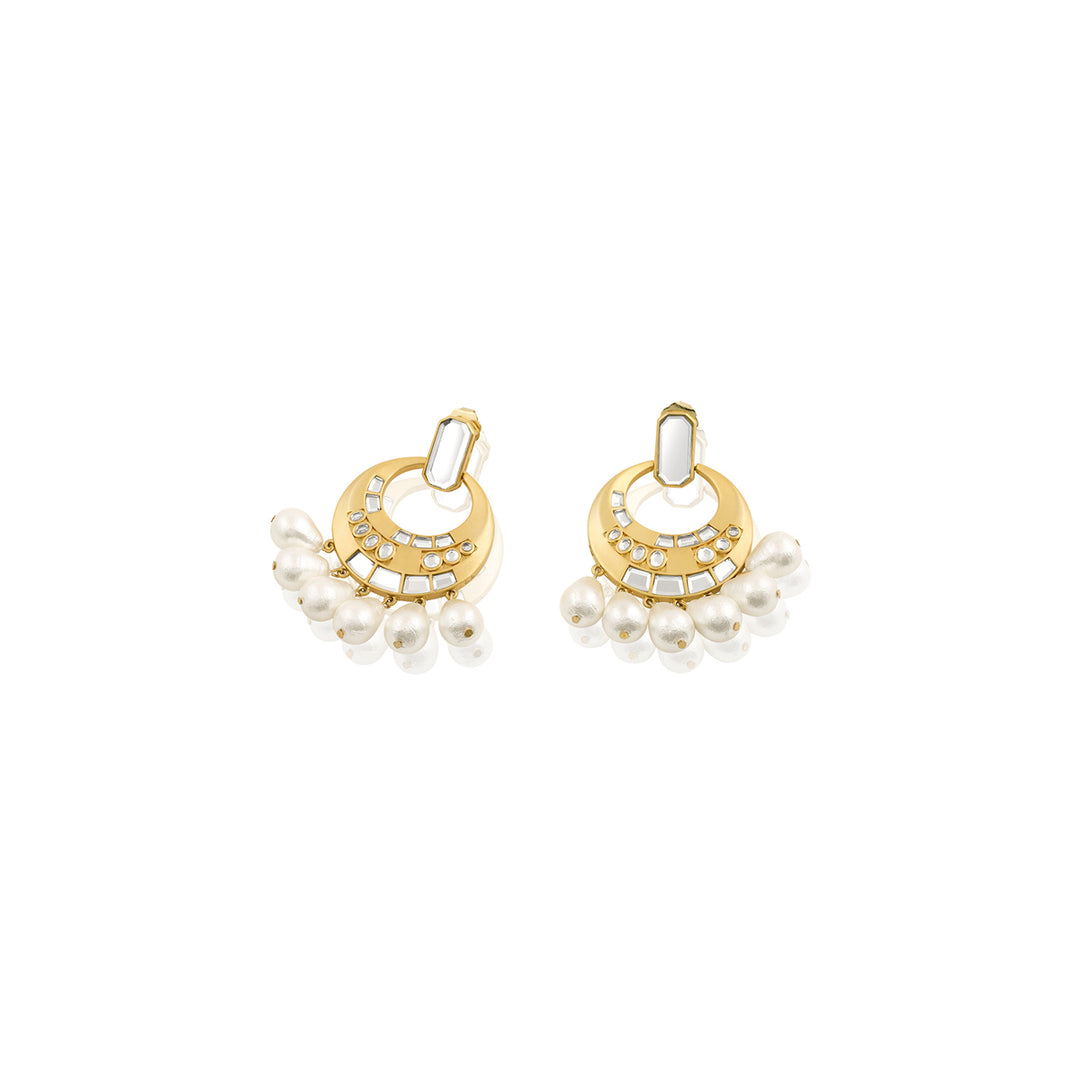 Statement Indian Waterfall Earrings