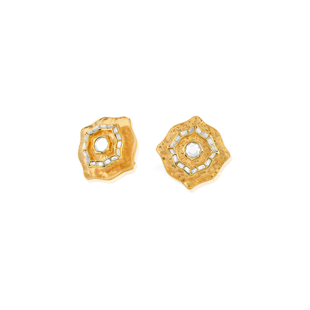 Mughal Mirrors Statement Studs