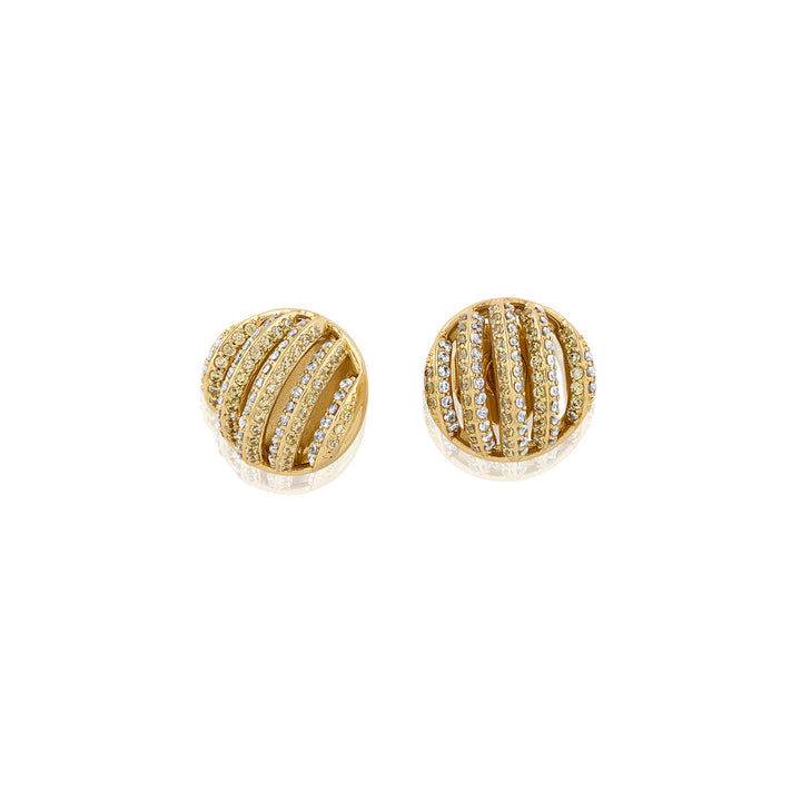 Bling Button Studs