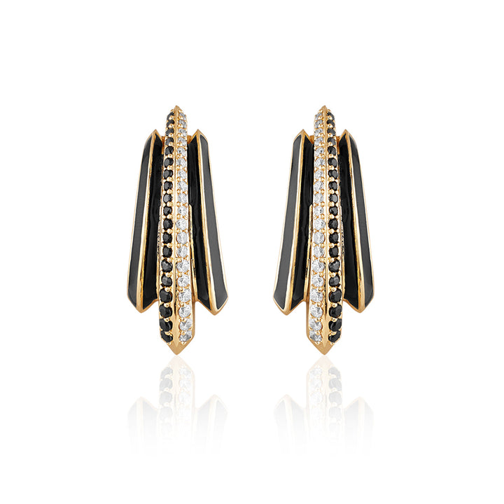 Triple Shine Earrings