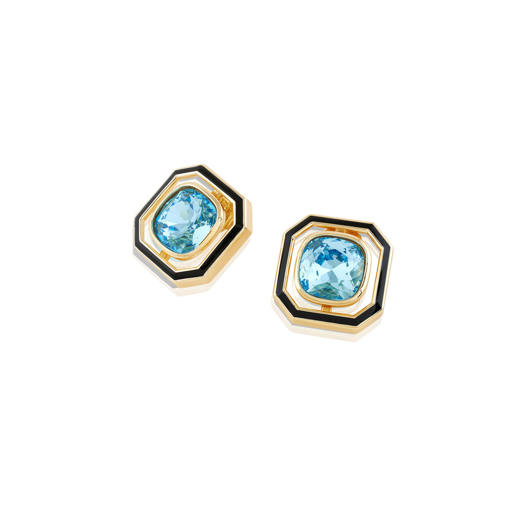 Aqua Goals Square Studs